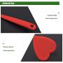 Kitchen Utensils Pink With Best Design, Silicone Spoon Heart Shaped Wood Utensil Soup Kitchenware Bakeware - Fackelmann Spoon, Metal Cooking Spoon, Food Spatula, Spoons Wooden, Spoon Kid