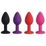 YTYC Soft Silicone Anal Toys Butt Plug Sex Products for Women and Men Soft Share Pleasure Trainer (Pink)