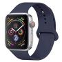 YANCH Compatible with for Apple Watch Band 38mm 42mm 40mm 44mm, Soft Silicone Sport Band Replacement Wrist Strap Compatible with for iWatch Series 4/3/2/1, Nike+,Sport,Edition