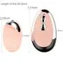 Romi Silicone Eggs 10-frequency Vibrations Wired Remote Control G-spot Vagina and Clitoris Stimulation Female Masturbation or Couples Sex Toys (Pink)