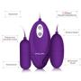 Waterproof 12Frequency Silicone Double Jade Egg for Women and Couple