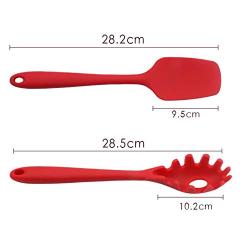 SKYyao Kitchen utensil set Silicone Kitchenware 7 Piece set non-stick pan cooking shovel spoon kitchen tool silicone