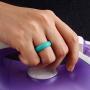 Egnaro Silicone Wedding Ring for Women, Womens Rubber Engagement Ring, Multiple Pack, Great Replacement