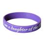 Reminderband Silicone Wristbands - 100 Pack - Personalized Customizable Rubber Bracelets - Customized for Motivation, Events, Gifts, Support, Causes, Fundraisers, Awareness - Men, Women