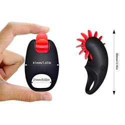 Adult Silicone Ring Rotating Tongue Toy Specimen IIII411