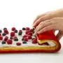 Silicone Baking Mat Set of 2 Non-Stick Reusable Flexible Heat Resistant Red, 12.210.4In