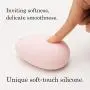 iroha SAKURA Women Intimate Massager, Rechargeable Personal Sensual and Water-Resistant Soft Silicone Vibrator, ihm-03 Pink