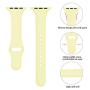 Zekapu Sport Band Compatible for Apple Watch 38mm 42mm 40mm 44mm, Soft Silicone Narrow Slim Sport Replacement Wristband for iWatch Series 5, Series 4, Series 3, Series 2, Series 1 Women