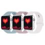 IYOU Sport Band Compatible with Watch Band 38MM 42MM 40MM 44MM, Soft Silicone Replacement Sport Strap Compatible with 2019 Watch Series 5 2018 Watch Series 4/3/2/1