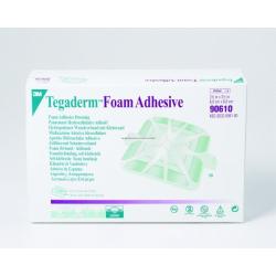 3M Tegaderm Foam Adhesive Dressing - Tegaderm Foam Adhesive Dressing 90610 - Box of 10 - MMM90610_BX