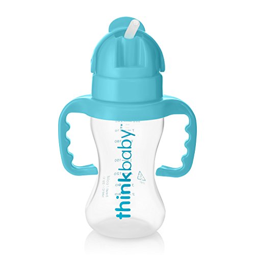Thinkbaby Thinkster Bottle, Light Blue (9 ounce)