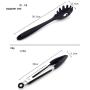 HUShjsd Silicone Kitchenware Set Of 10, Non-stick Kitchenware Set Cooking Spoon Set Kitchenware，spatulas Silicone Heat Resistant,Black