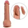 Axcompany Hyper Realistic 8 inches Dildo Premium Liquid Silicone Bendable Penis with Strong Suction Cup for Women Vaginal G-spot and Anus,Sex Toy for Female Masturbation
