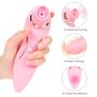 Women Waterproof Multi Speed Tongue Vibrate Sucking Toy Oral Simulator for Adult Toys, Green Safe, No Toxic Side Effects