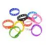 GOGO 10 PCS Adjustable Wristband Bracelets for Fit Jibbitz Croc Shoe Charms Adult Size