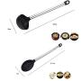 Kitchenware Utensils Set 8 Piece Premium Silicone Stainless steel Heat Resistant Non-Stick Cooking Professional Tools Black
