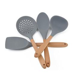 5Pcs/set Silicone Cooking Tools Drinking Kitchen Kitchenware Dinnerware Tableware Accessories