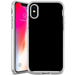 iPhone Xs iPhone X Case,Flexible Soft TPU Cover Shell,Slim Silicone Black Rubber Non-Slip Durable Design Protective Phone Case for iPhone Xs iPhone X -Kitchenware