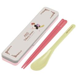 [Kikis Delivery Service] [CCS3SA] Dishwasher Safe Sound of Switching from one/Combination Set/Chopsticks 18 cm (Kikki/Watercolor) [378355]