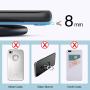GLOUE Wireless Charger, 10W Qi-Guaranteed Wireless Charging Compatible with iPhone Xs Max/XS/XR/X/8/8 Plus, Compatible with Galaxy S9/S9+/S8/S8+/Note 8, 5W for All Qi-Enabled Phones(No AC Adapter)