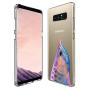 Samsung Galaxy Note 8 Case, Soft TPU Slim-Fit Flexible Ultra-Thin Clear Case, Full-Body Rugged Bumper Print Arowana Case for Samsung Galaxy Note 8, Transparent