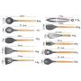 Kitchen tool wooden handle 11 piece set Kitchenware silicone nonstick set Cooking shovel spoon tool