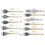 Kitchen tool wooden handle 11 piece set Kitchenware silicone nonstick set Cooking shovel spoon tool