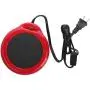 Home-X - Mug Warmer, Multipurpose Heating Pad for Desktop Heated Coffee & Tea or Candle & Wax Warmer, Red Finish