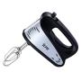 BINZHI Eggbeater Handheld Household Electric Stainless Steel Eggbeater Cream Machine Baking Tools - Black Kitchen gadget (Color : A, Size : 1914cm)