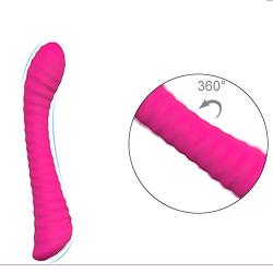 Realistic USB Reachargeable Rea.listic -D?`ld.?s Dol‘l’ Relaxation Wand Massage Vibrator Toys-100% High-Quality Silicone Wand Confidential Delivery