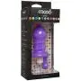 Doc Johnson Mood - Juicy - Silicone Juicer-Style Vibrating Butt Plug - Swirled Neck - Purple