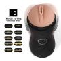 WY-Massagrel Mens 3D Realistic Lifelike Silicone Handheld Adult Toys for Men Relaxing Sucking Modes 00 by WY-Love