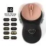 WY-Massagrel Mens 3D Realistic Lifelike Silicone Handheld Adult Toys for Men Relaxing Sucking Modes 00 by WY-Love