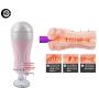 Newly Mens Vivid Hands-free Sex Toys Remote Control Made Safety Silicone Charging Clip Suction Inserted Masturbation Aircraft Cup Male Sex Toys