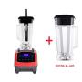 Automatic Digital Smart Timer Program 2200W Heavy Duty Power Blender Mixer Juicer Food Processor Ice Smoothie Bar Fruit,Red Extra 2L Jug,Au Plug