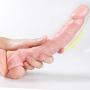 Silicone-Enhanced Penis Condom, Extended Male Chastity Toy, Reusable Condom~ Meets Every Mans Needs (7 inches), Skin Tone