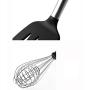 8-piece Cooking Utensil Set, Kitchenware Set Without BPA Silicone- Black