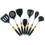 7-Piece Kitchen Utensil Set Silicone Non stick Cooking Utensils for Kitchen Tools Kitchenware Stainless Steel Handle Spatula Set