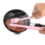 5 Pcs Silicone Kitchen Kitchenware Set - Cooking Baking Utensil Tools Turner Spatula Non-Stick & Heat Resistant Pink
