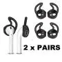 [ Compatible with Apple AirPods 1 & 2 ] 7 in 1 AirPods Accessories Set - TPU Gel Protective Case/Carabiner Keychain/Ear Hooks/Strap/Watch Band Holder - (Kitchenware Rice Cooker Flat Pattern)