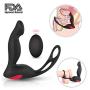 Nine Vibration Mode Toys for Adults Men Quiet Men Toys Soft Silicone Toys for Men Adullt Toys Bullet T-Shirt