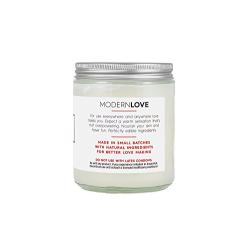 Organic Warming Intimate Body Créme by Modern Love Essentials - Coconut Based, Organic, Natural - Flavored with Cinnamon & Clove Essential Oils