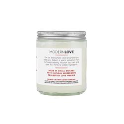 Organic Warming Intimate Body Créme by Modern Love Essentials - Coconut Based, Organic, Natural - Flavored with Cinnamon & Clove Essential Oils