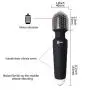 CNHIDEE Massager Personal Handheld Women Cellulite Massage Mini Therapy Tool kneading Neck Back Head Foot Wand Cordless Magic Waterproof Multi Speed 20X Rechargeable Silicone (Black)