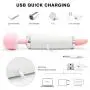 Hands-Free Heating 4 in 1 Vibratoir Medical Grade Silicone Massage Toys with 12 Powerful Vibration Modes Personal Massager Waterproof Rechargeable Play Love Real Touch Feeling