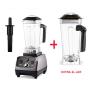 Heavy Duty Automatic Timer Blender Commercial Grade Mixer Juicer 3Hp 2200W Fruit Food Processor Ice Smoothies 2L Jar,With Extra Jar,Us Plug