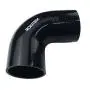 Ronteix 90 Degree Elbow Silicone Hose Coupler ID 3-1/2 Inch Turbo Radiator Intercooler Intake Pipe Hose (3.5(89MM), BLACK)