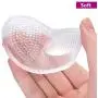 Metatarsal Pad, Ball of Foot Cushion, Foot Gel Pads, High Heel Cushion Insert for Women Foot Pain Relief, Anti-Slip Soft Forefoot Shoe Insole, One Size fits All, Pack of 3