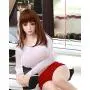 Xingjo Shaped by A Truly Beautiful Woman,Active Joints Real Person Proportions Doll,Male Masturbation Real Doll Toy,Sex Doll Wide Hips and Thick Thights Silicone Love Doll/Heating/Standing