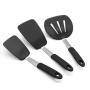 Silicone kitchenware Durable And Easy To Clean Food Grade Silicone Kitchen Utensils Set Of 3 Non-stick Cookware Cooking Utensils Set Can Be Safely Used For Any Type Of Food Very suitable as a gift for